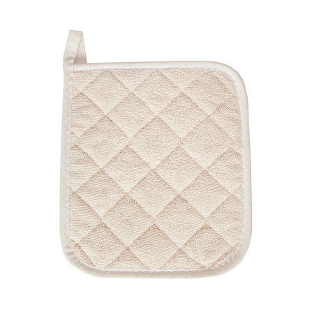 Ritz Value Basics Solid Quilted 100% Cotton Terry Pot Holder Natural Putty, PK12 9653285